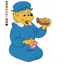 The Berenstain Bears 07 Embroidery Design